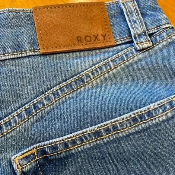 Roxy Quiksilver Comino Blue Lagoon Denim Shorts NWT 27 - Picture 7 of 10